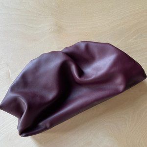 Burgundy Clutch The Pouch Bag